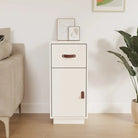 Dressoir met massief grenenhout voor slaapkamer woonkamer of kantoor - Wit / 1 - Dressoirs & buffetkasten