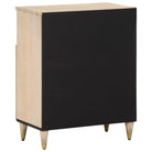 Dressoir met massief mangohout en houten poten in tijdloze stijl - Dressoirs & buffetkasten