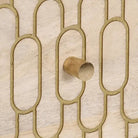 Dressoir met massief mangohout en houten poten voor een tijdloze uitstraling - Dressoirs & buffetkasten