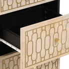 Dressoir met massief mangohout en houten poten voor een tijdloze uitstraling - Dressoirs & buffetkasten