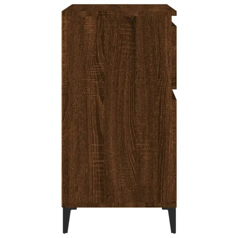 Dressoir met metalen poten en bewerkt hout voor een stijlvol interieur - Dressoirs & buffetkasten