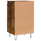 Dressoir met metalen poten en bewerkt hout voor een tijdloze uitstraling - Dressoirs & buffetkasten