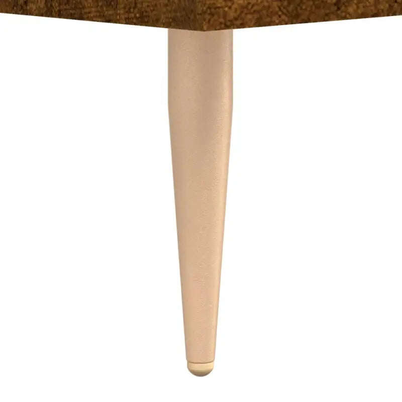Dressoir met metalen poten in gerookt eiken van bewerkt hout - Dressoirs & buffetkasten
