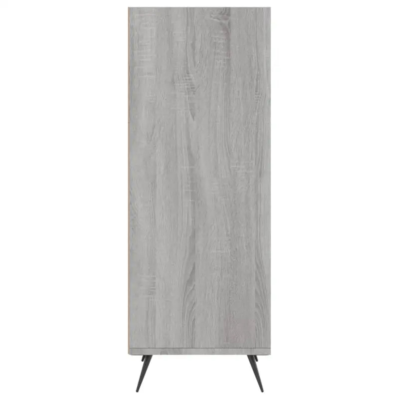 Dressoir met metalen poten in Grijs Sonoma Eiken stijl - Dressoirs & buffetkasten