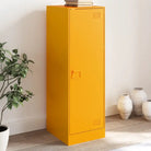 Dressoir met stabiel koudgewalst staal frame en trendy design - Mosterdgeel / 1 - Dressoirs & buffetkasten
