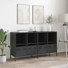 Dressoir met stevig tafelblad van koudgewalst staal - Dressoirs & buffetkasten