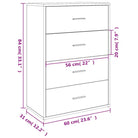 Dressoir of buffetkast van bewerkt hout met trendy en stevig design - Dressoirs & buffetkasten