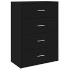 Dressoir of buffetkast van bewerkt hout met trendy en stevig design - Dressoirs & buffetkasten