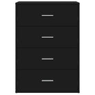 Dressoir of buffetkast van bewerkt hout met trendy en stevig design - Dressoirs & buffetkasten