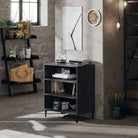 Dressoir van bewerkt hout in hoogglans grijs voor je woonkamer - Dressoirs & buffetkasten