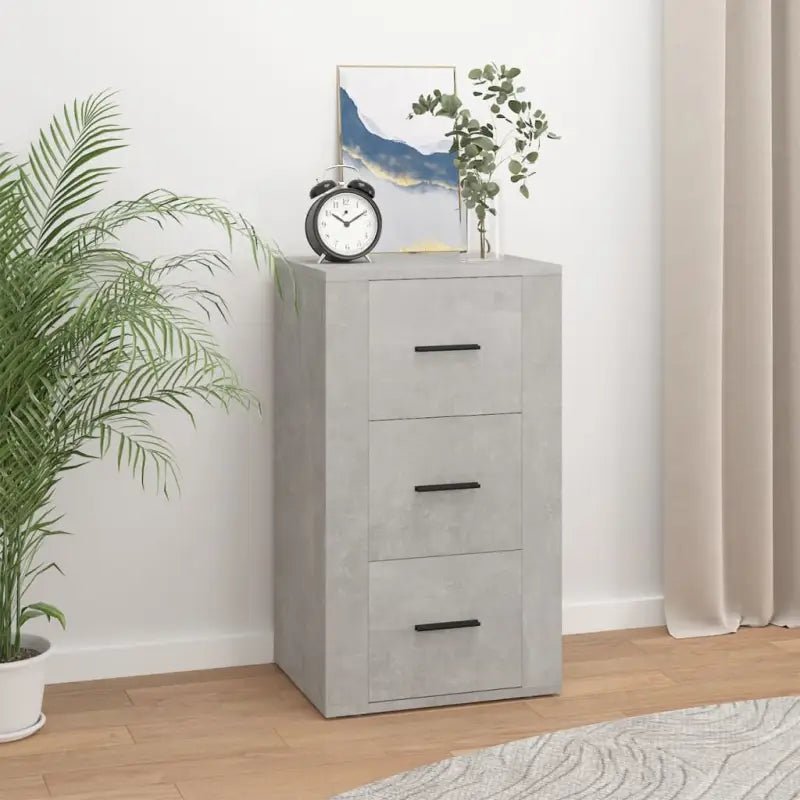 Dressoir van bewerkt hout voor een praktische en duurzame kameraanvulling - Betongrijs / 1 - Dressoirs & buffetkasten
