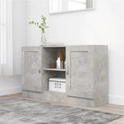 Dressoir van bewerkt hout voor een praktische en stijlvolle kamer - Betongrijs / 1 / Bewerkt hout - Dressoirs &