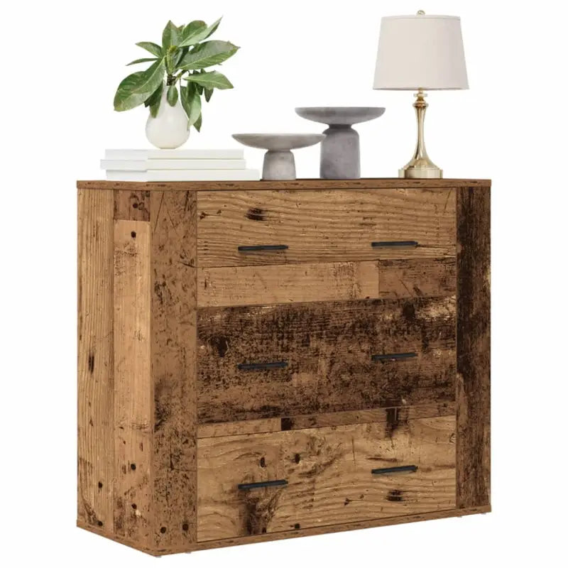 Dressoir van bewerkt hout voor veelzijdige opbergruimte - Oud hout / 1 - Dressoirs & buffetkasten