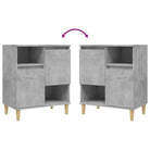 Dressoir van massief eucalyptushout met bewerkt hout en trendy design - Dressoirs & buffetkasten