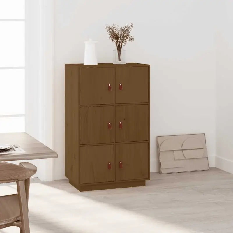 Dressoir van massief grenenhout voor woonkamer of slaapkamer - Dressoirs & buffetkasten