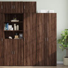 Dressoirs en buffetkasten van bewerkt hout in grijs Sonoma Eiken - bruin eikenkleur / 1 - Dressoirs & buffetkasten