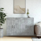 Dressoirs en buffetkasten van bewerkt hout met extra opbergruimte - Sonoma eiken / 2 / Metaal zwart - Dressoirs &