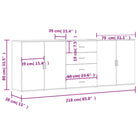 Dressoirs en buffetkasten van bewerkt hout voor een trendy en stabiele uitstraling - Dressoirs & buffetkasten