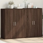 Dressoirs en buffetkasten van bewerkt hout voor een trendy en stevige uitstraling - bruin eikenkleur / 1 - Dressoirs &