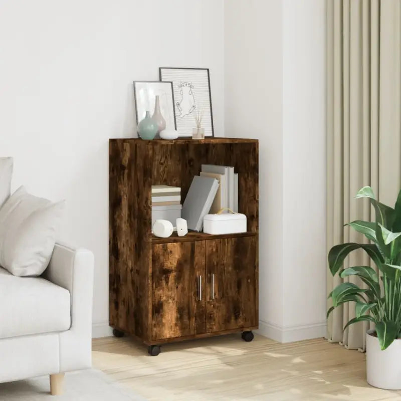 Dressoirs en buffetkasten van bewerkt hout voor stevige opbergruimte - Gerookt eiken / 1 - Dressoirs & buffetkasten