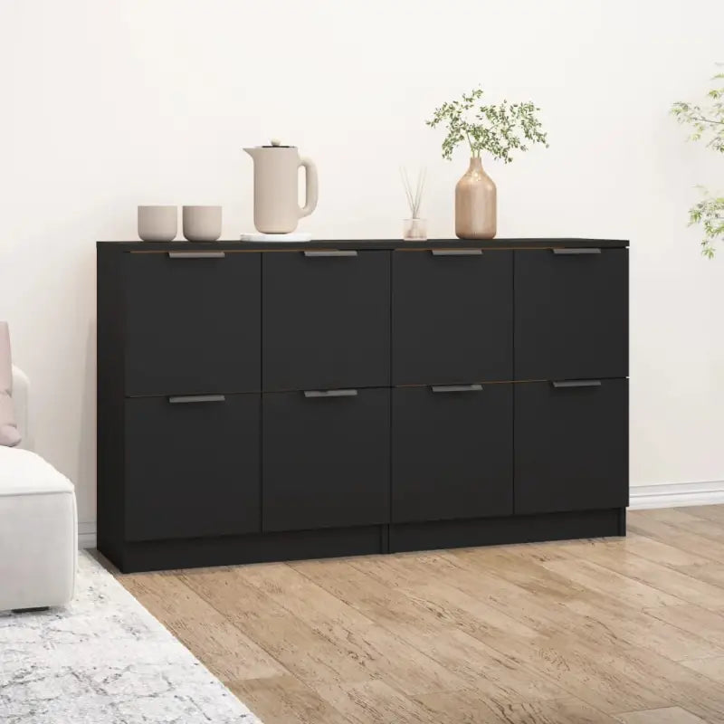 Dressoirs met bewerkt hout en gemakkelijke schoonmaakbaarheid - Dressoirs & buffetkasten