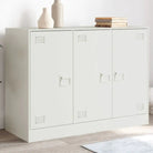 Dressoirs met koudgewalst staal voor een trendy en stevige uitstraling - Wit / 1 - Dressoirs & buffetkasten