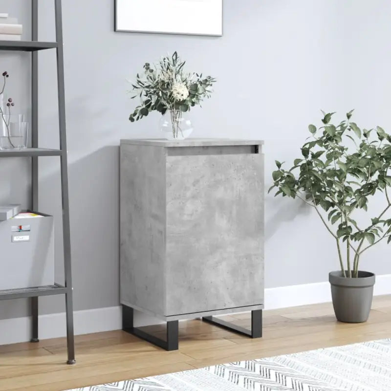 Dressoirs met metalen poten van bewerkt hout voor een tijdloze uitstraling - Betongrijs / 1 - Dressoirs & buffetkasten