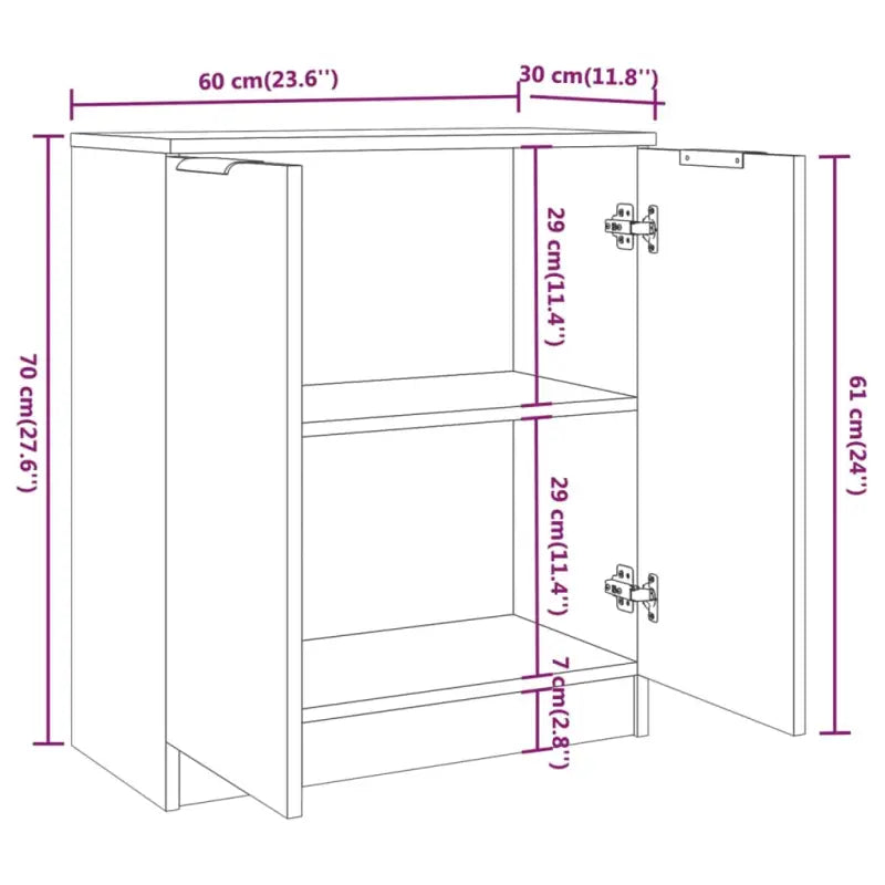 Dressoirs van bewerkt hout gemakkelijk schoon minimalistische uitstraling - Dressoirs & buffetkasten