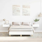 Duurzaam bedframe met multiplex lattenbodem voor een goede nachtrust - Wit / 120 x 200 cm - Bedden & bedframes