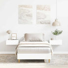 Duurzaam bedframe met multiplex lattenbodem voor een goede nachtrust - Wit / 90 x 200 cm - Bedden & bedframes
