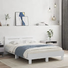 Duurzaam houten bedframe voor een goede nachtrust - Wit / 120 x 190 cm - Bedden & bedframes