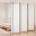 Duurzaam kamerscherm voor het verdelen van ruimtes en privacy - Wit / 300 x 220 cm / 6 - Kamerschermen