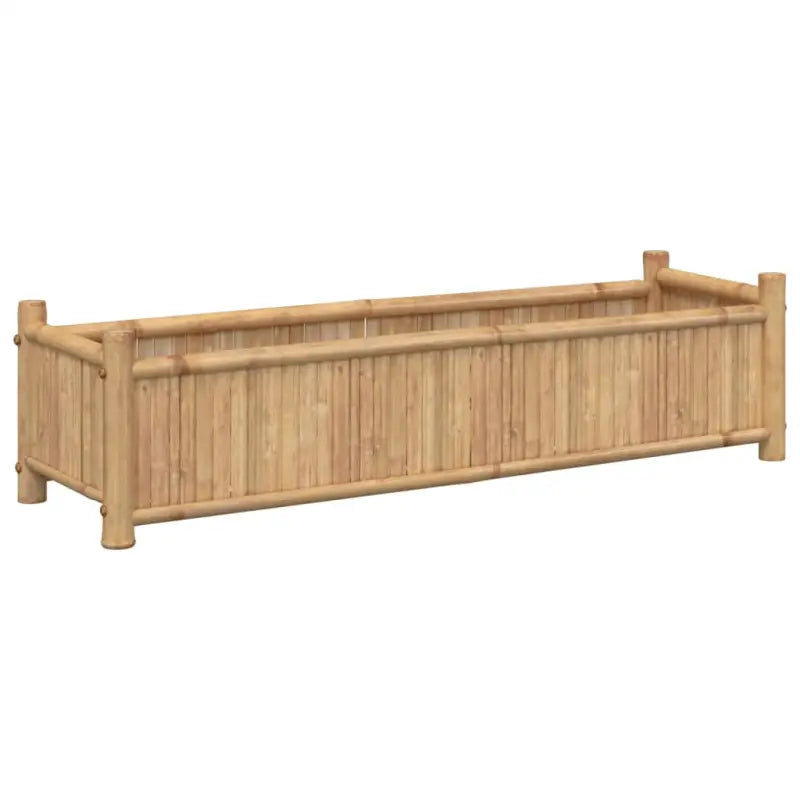 Duurzame bamboe plantenbak voor tuin balkon en terras - Bloempotten & plantenbakken