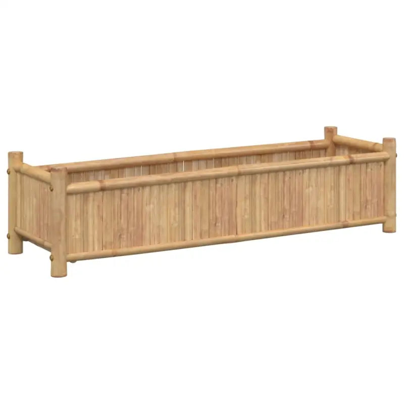 Duurzame bamboe plantenbak voor tuin balkon en terras - Bloempotten & plantenbakken