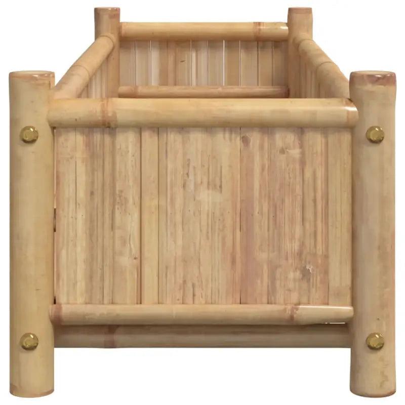Duurzame bamboe plantenbak voor tuin balkon en terras - Bloempotten & plantenbakken
