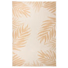 Duurzame buitenvloerkleden voor een beschermendemat in je tuin - Bladpatroon / 160 x 230 cm - Vloerkleden