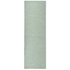 Duurzame buitenvloerkleden voor een beschermendemat in je tuin - Turquoise / 80 x 250 cm - Vloerkleden