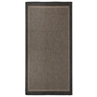 Duurzame buitenvloerkleden voor een beschermendemat in je tuin - Donkerbruin / 100 x 200 cm - Vloerkleden