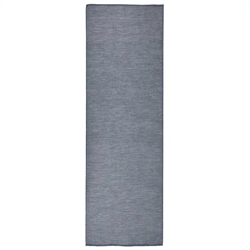 Duurzame buitenvloerkleden voor een beschermendemat in je tuin - Blauw / 80 x 250 cm - Vloerkleden