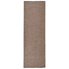 Duurzame buitenvloerkleden voor een beschermendemat in je tuin - Bruin / 80 x 250 cm - Vloerkleden