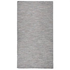 Duurzame buitenvloerkleden voor een beschermendemat in je tuin - Bruin en blauw / 80 x 150 cm - Vloerkleden