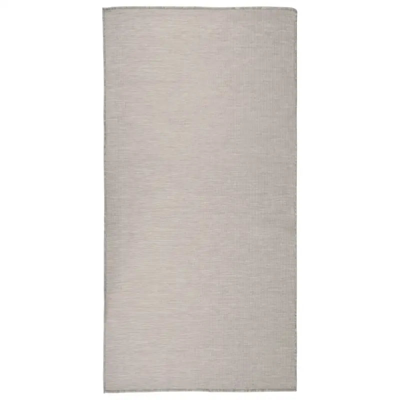 Duurzame buitenvloerkleden voor een beschermendemat in je tuin - Taupe / 100 x 200 cm - Vloerkleden