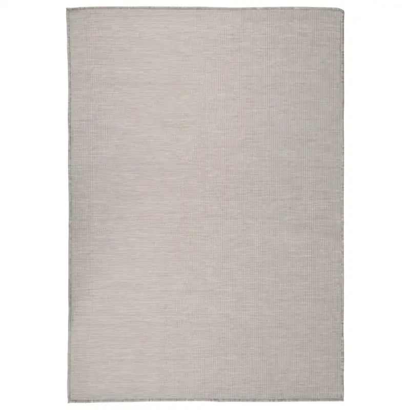 Duurzame buitenvloerkleden voor een beschermendemat in je tuin - Taupe / 140 x 200 cm - Vloerkleden