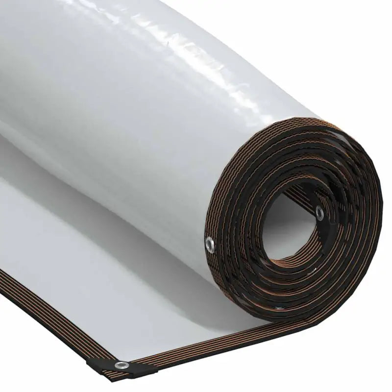 Duurzame PE-plantenhoes met zwart lint en zesrijige machinesteeklijnen - 1 x 4 m / 1 - Mulch