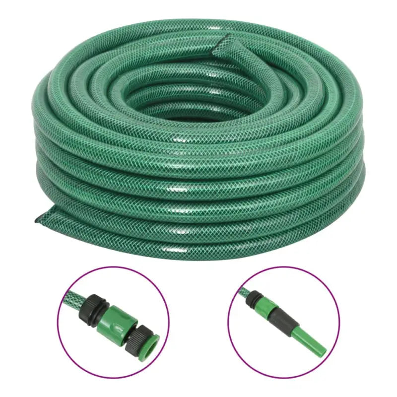 Duurzame PVC tuinslang voor tuinirrigatie en plantenveredeling - 20 m (0.75’’) / 1 / met accessoires - Tuinslangen