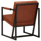 Echt leren fauteuil voor comfortabel ontspannen en lezen - Fauteuils & Relaxfauteuils