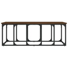 Echte salontafel met bewerkt hout voor een elegante woonkamer - Salontafels