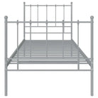 Een comfortabel eenpersoonsbed met gepoedercoat metaal voor heerlijke nachtrust - Bedden & bedframes