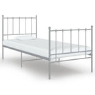 Een comfortabel eenpersoonsbed met gepoedercoat metaal voor heerlijke nachtrust - Bedden & bedframes
