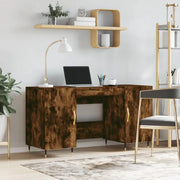 Eenvoudig bureau van bewerkt hout met elegante charme - Bureaus
